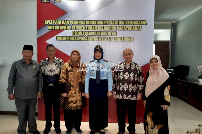 Bapas Tangerang Wujudkan Kerja Sama Pokmas Peduli Pemasyarakatan