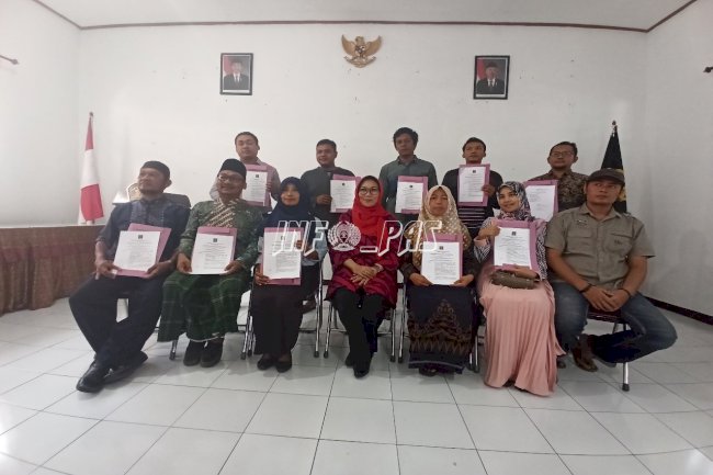 Bapas Kediri Sepakati PKS Dengan 10 Pokmas  Peduli Pemasyarakatan