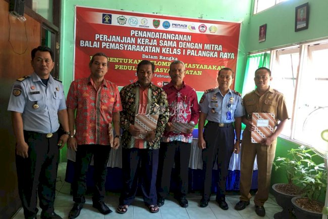 Bapas Palangka Raya Gandeng 18 Unsur Pokmas Peduli Pemasyarakatan