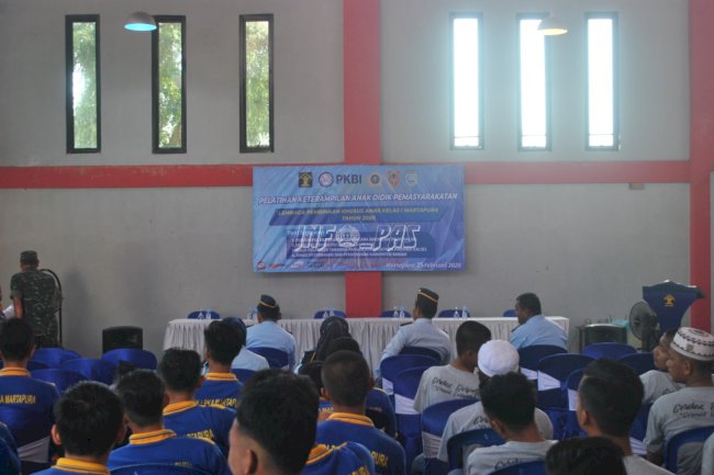 60 Anak LPKA Martapura Ikut Pelatihan Berdasarkan Minat & Bakat 