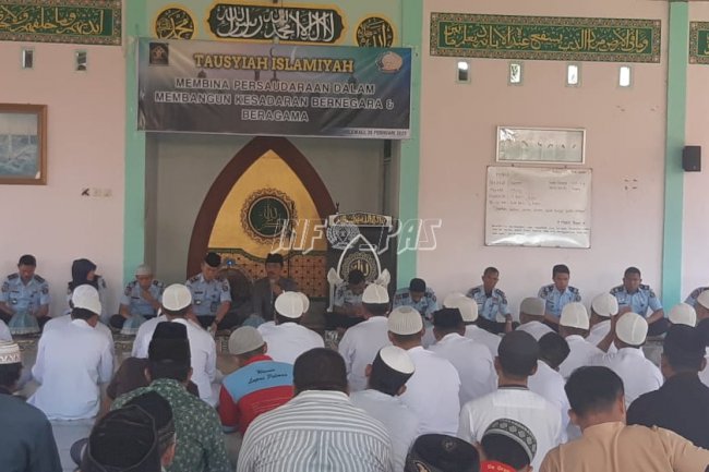 Lapas Polewali Adakan Tausyiah Islamiyah Bagi WBP