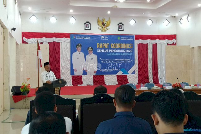 Perwakilan Lapas Sukamara Hadiri Rakor Sensus Penduduk 2020 Kab. Sukamara