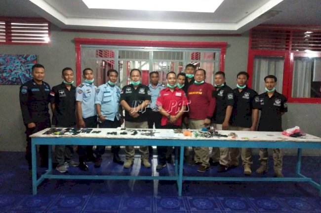 Antisipasi Barang Terlarang, Petugas Lapas Parigi Rutin Lakukan Razia