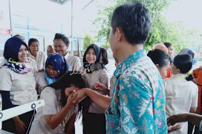 Haru WBP LPP Bandar Lampung Usai Ikuti Pelatihan