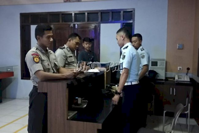 LPKA Bandar Lampung - Polsek Tegineneng Perkuat Koordinasi Kamtib