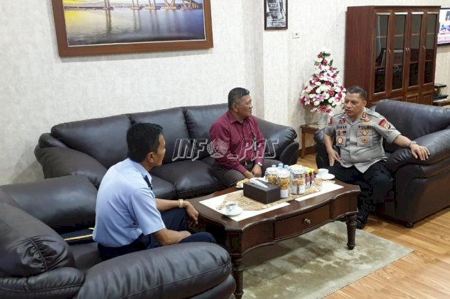 Silaturahmi ke Polda Maluku, Kanwil Maluku Bahas Pengamanan Lapas/Rutan