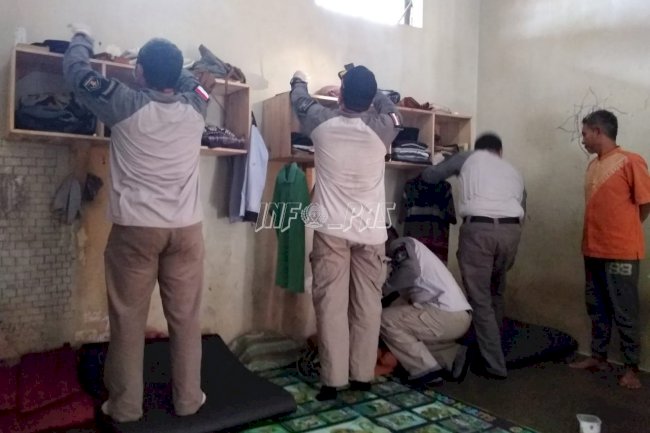 Rutan Batang Digeledah Satops Patnal Kanwil Jateng, Ini Hasilnya