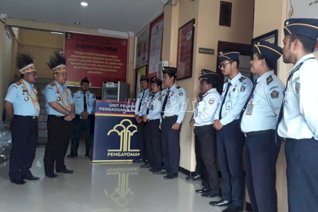 Staf Khusus Menkumham Kunjungi Bapas Manokwari