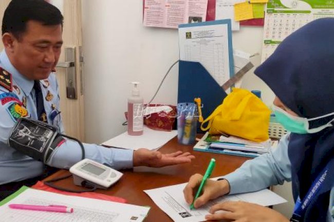 LPKA Jakarta Laksanakan Skrining Kepada Petugas & Pengunjung