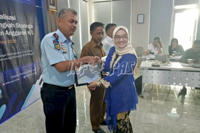 Lapas Tanjungpandan Kembali Terima Penghargaan dari KPPN