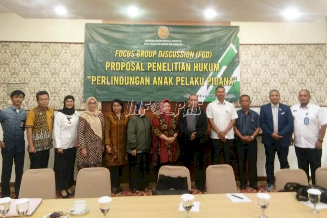 Perwakilan LPKA Jakarta Hadiri FGD Perlindungan Anak Pelaku Pidana