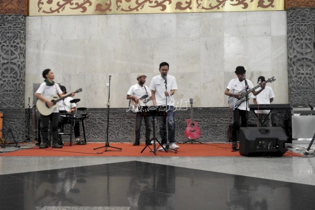 Lapasta Band Meriahkan Pameran Homeland Security Indonesia 2020