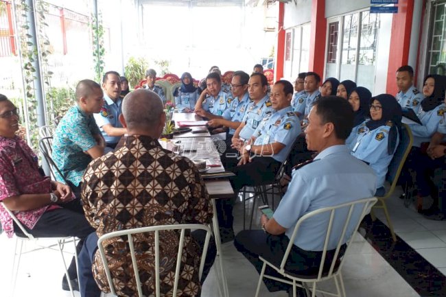 Kadiv PAS Jabar Pantau Persiapan ZI WBK/WBBM Lapas Karawang