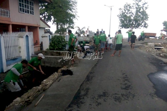 Pasukan Merah Putih Rutan Majene Kembali Beraksi Bantu Masyarakat