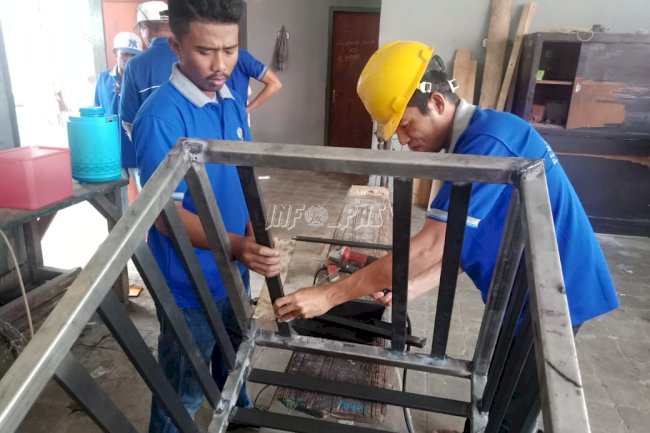 Lapas Polewali Bekali WBP Dengan Pelatihan Bidang Las/Besi