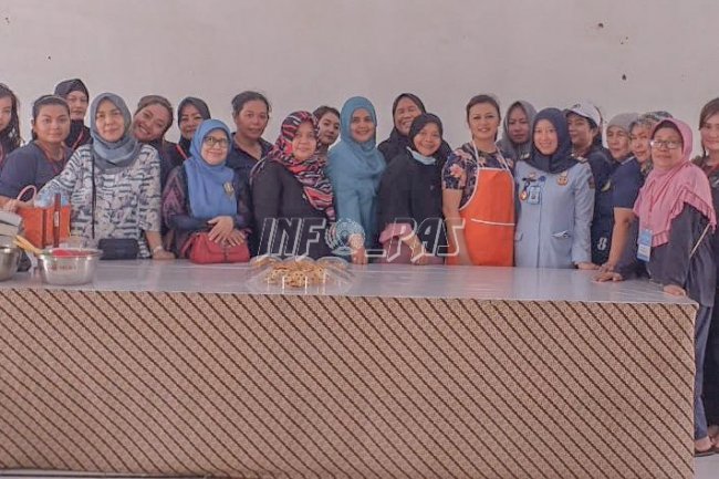 WBP Lapas Kelas IIA Tangerang Belajar Membuat Kue Bersama LPK Tania Jaya 