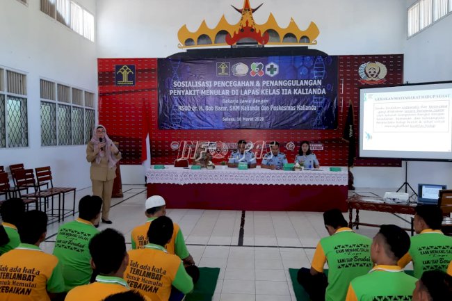 Waspada Virus Corona, Lapas Kalianda Datangkan Dokter RS Bob Bazar Kalianda