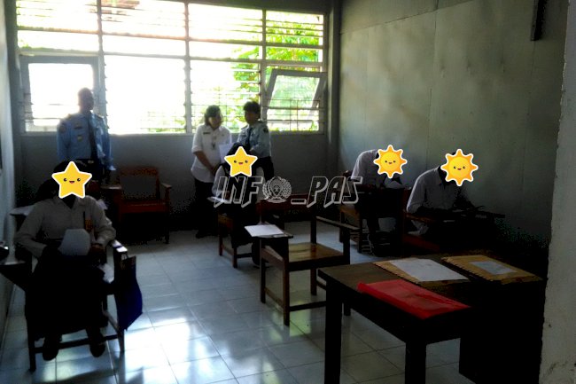 Anak LPKA Kutoarjo Ujian Paket C, Ini Pesan Disdikpora Kab. Purworejo