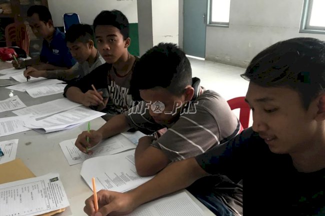6 WBP Lapas Semarang Ikuti Ujian Sekolah Paket B dan C