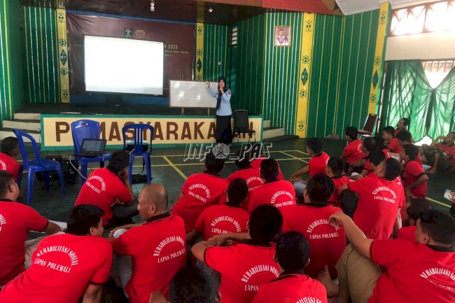 Lewat Classroom, Residen Lapas Polewali Pahami Ketentuan PB