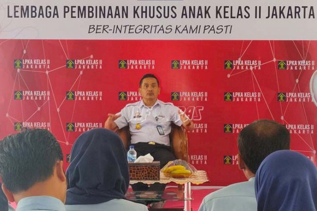 Sambangi LPKA Jakarta, Plt. Dirjen PAS: No Korupsi, No. Pungli