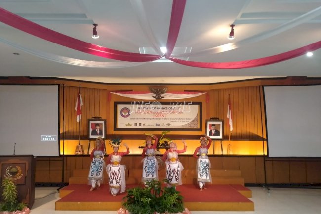 Meriahkan Rakernas KSBN, WBP LPP Yogyakartya Bawakan Tari Gebyar Nusantara