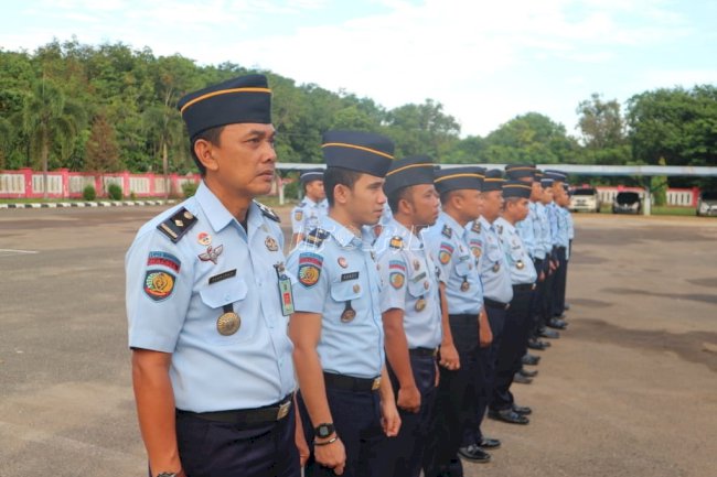 Mars WBK Bergema di Lapas Narkotika Karang Intan