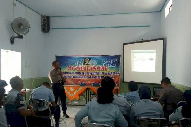 Rutan Demak Gelar Sosialiasi Pengendalian Gratifikasi, Pungli, dan Narkoba