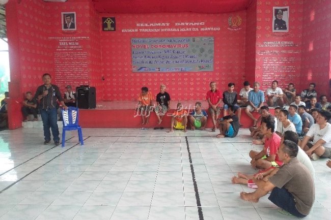 Kepala KPR Manado Minta WBP Tetap Jaga Kamtib