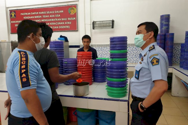 Dapur Lapas Cipinang Optimalkan Layanan Makanan Penuhi Kebutuhan WBP