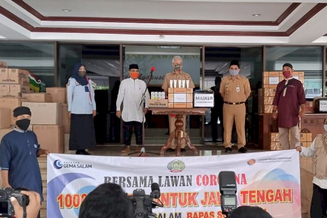 1.350 Masker Karya Eks Narapidana Teroris untuk Jawa Tengah