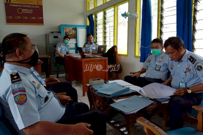 Rutan Buntok Bahas Pemenuhan Data Dukung Renja Tahunan RB Tahun 2020