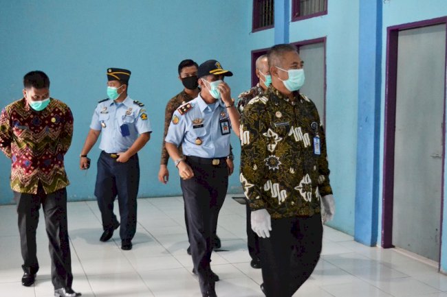 Kakanwil Jambi Pantau Karantina COVID-19 di Lapas Sarolangun