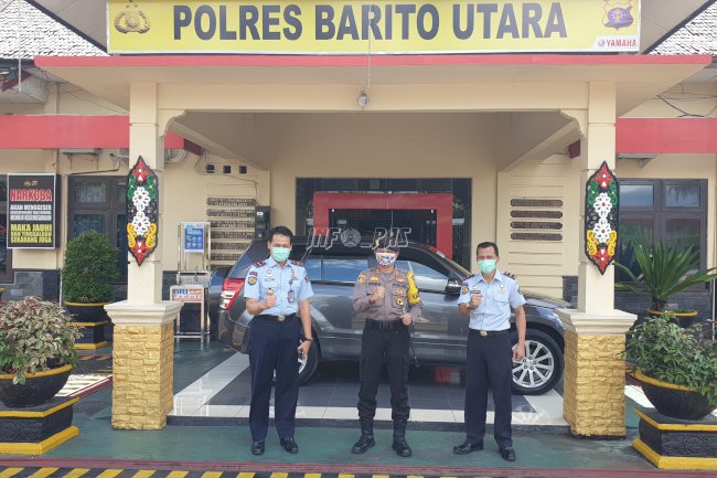 Kalapas & Kabapas Muara Teweh Koordinasikan WBP Asimilasi Dengan Polres Barito Utara