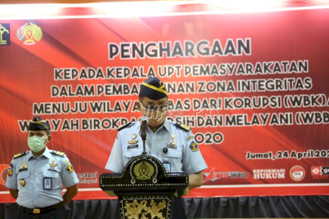 Ditjen PAS Usulkan 612 Satker Pemasyarakatan Peroleh Predikat WBK dan WBBM