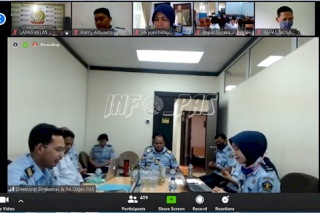 Konstek Pembinaan & Pengawasan Klien Asimilasi &  Integrasi, Ini Paparan Kabapas Pati