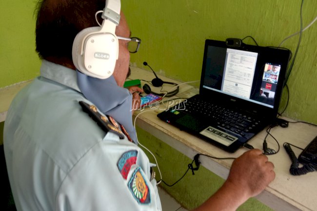 Petugas Lapas Muara Teweh Ikuti Open Bidding Kanwil Kalteng