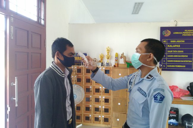 Lapas Sukamara Perketat Pencegahan COVID-19 