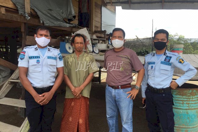 Kalapas Sukamara Pantau WBP Asimilasi di Rumah