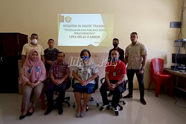 LPKA Ambon Gelar In House Training Kehumasan