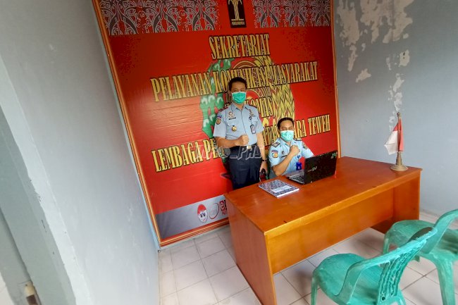 Lapas Muara Teweh Gerak Cepat Dirikan Pos Yankomas