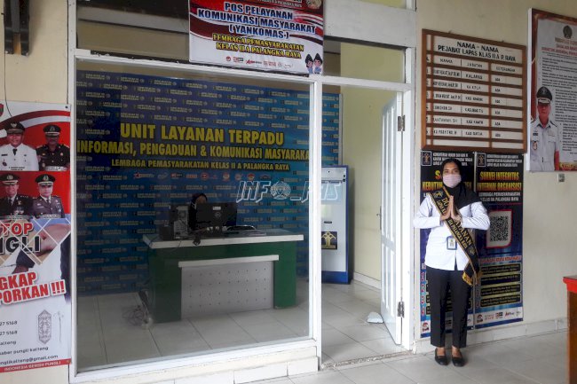Berikan Pelayanan Terbaik, Lapas Palangka Raya Bangun Unit Layanan Terpadu