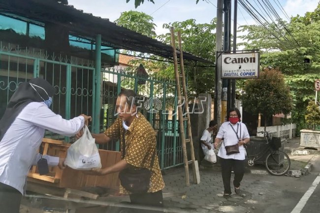 Sambut Idulfitri, Divisi Pemasyarakatan DIY Salurkan Bansos