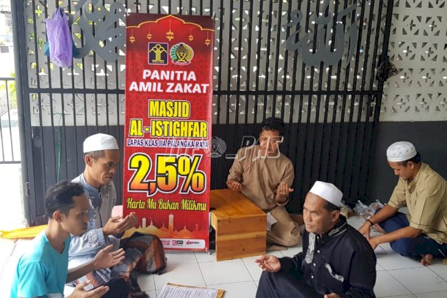 Lapas Palangka Raya Buka Layanan Zakat Fitrah Bagi Petugas & WBP