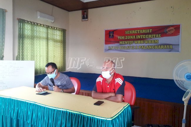 Lapas Palangka Raya Gelar 5P Hadapi Evaluasi TPI