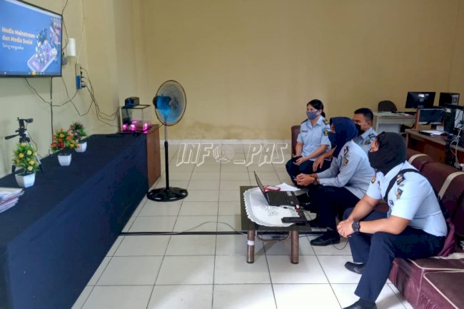 Humas Lapas Palangka Raya Antusias Ikuti Penguatan Kehumasan