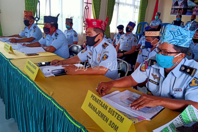 Evaluasi ZI Lapas Palangka Raya, TPI Berikan Apresiasi & Masukan