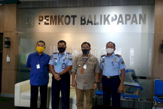 Rutan & Lapas Balikpapan Donasikan APD & Masker Untuk Tenaga Medis