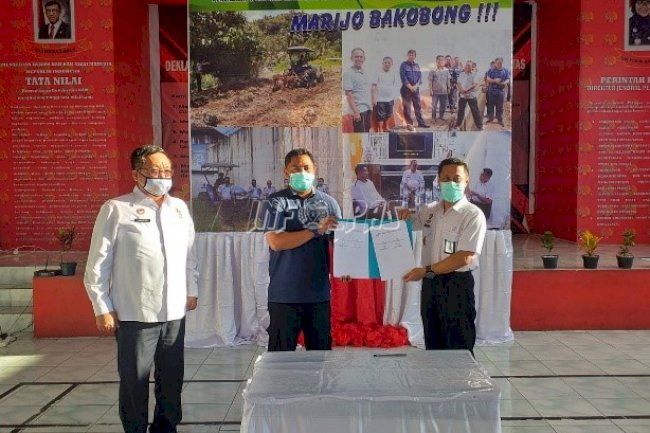 Rutan Manado - Dinas PKP Sepakati Kerja Sama “Marijo Bakobong”