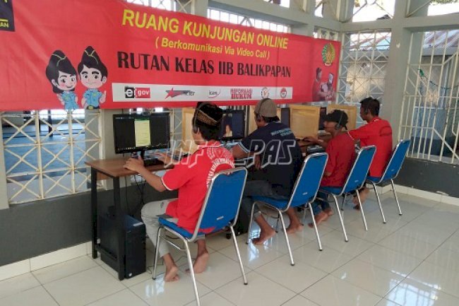 Beginilah Suasana Idulfitri WBP Rutan Balikpapan